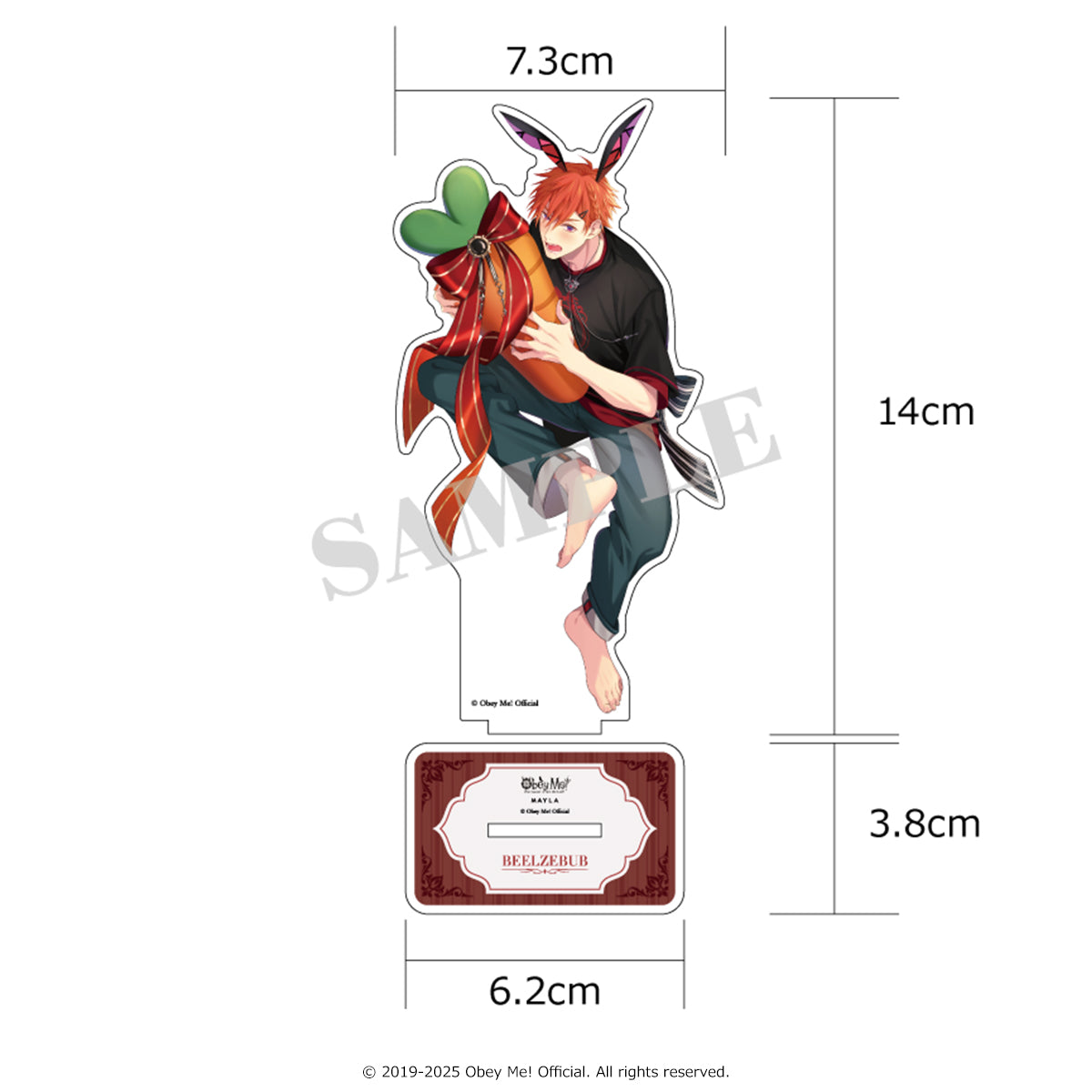 (Goods - Acrylic Stand) Obey Me! ICONIQUE ACRYLIC STAND [Beelzebub]