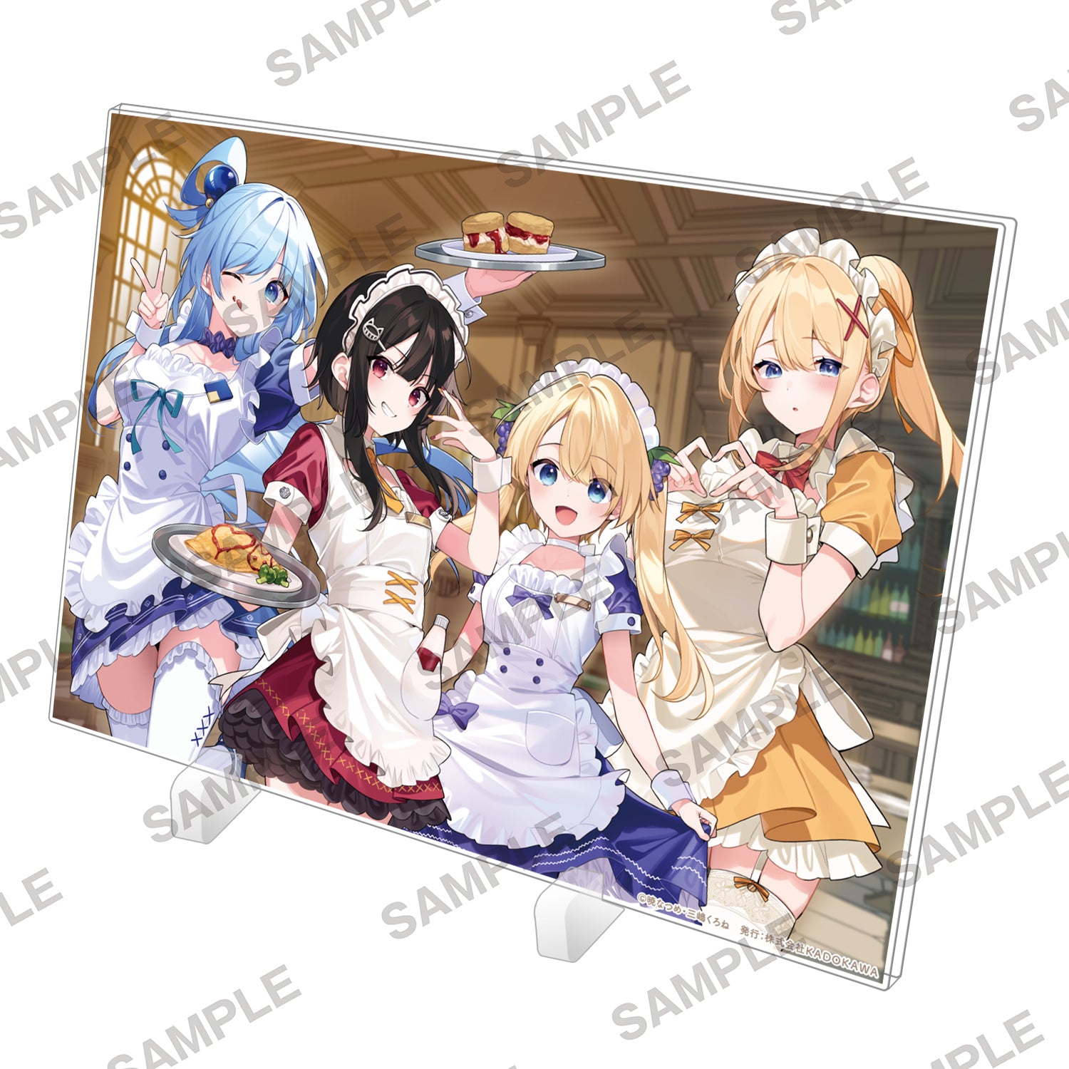 (Goods - Acrylic Stand) KonoSuba: God’s Blessing on This Wonderful World! Newly Drawn Acrylic Panel Maid Ver.