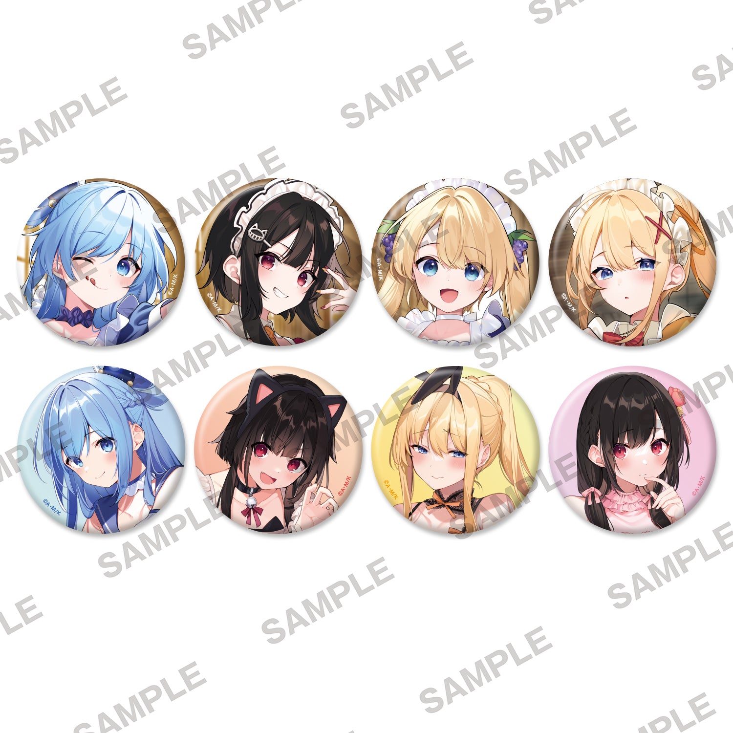 (1BOX=3)(Goods - Badge) KonoSuba: God’s Blessing on This Wonderful World! Tradable Tin Badge Vol.1