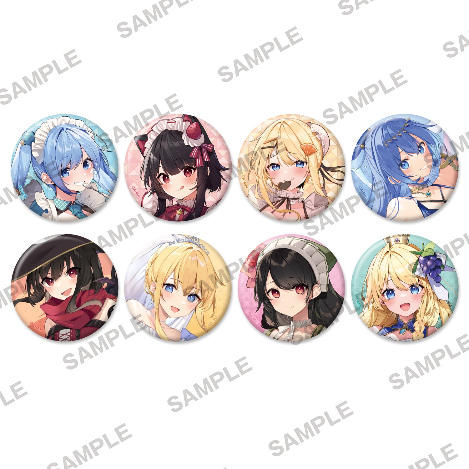 (1BOX=3)(Goods - Badge) KonoSuba: God’s Blessing on This Wonderful World! Tradable Tin Badge Vol.2