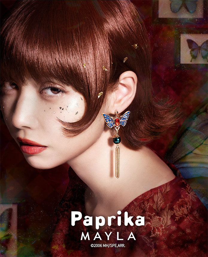 (Goods - Accessory) Paprika ICONIQUE Ear Objet Specimen - Clip-On Earring