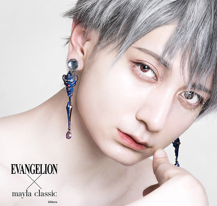 (Goods - Accessory) mayla classic EVANGELION ICONIQUE EAR OBJET [Kaworu Nagisa/Clip-On Earring]