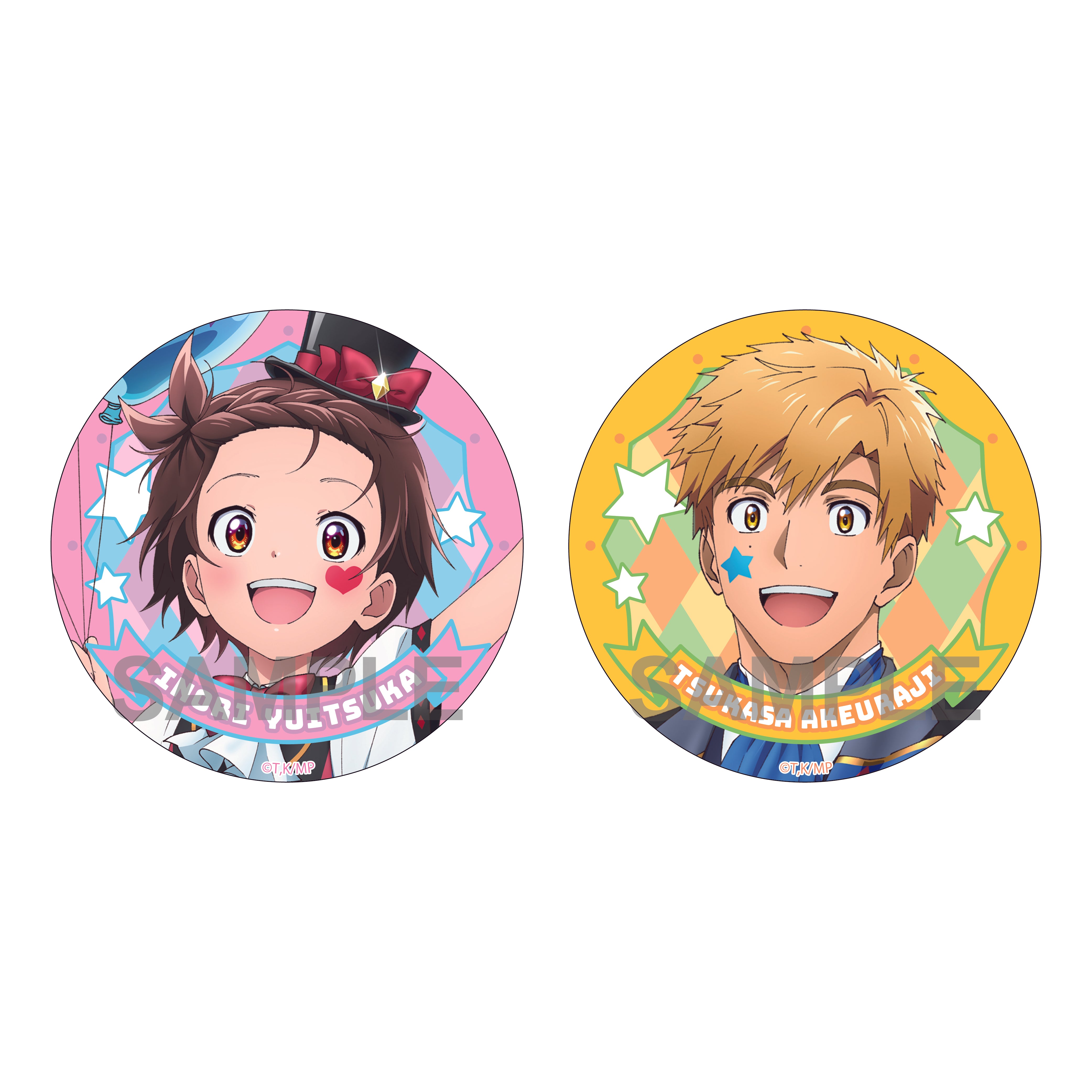(Goods - Badge) Medalist Tin Badge Set CARNIVAL ver.