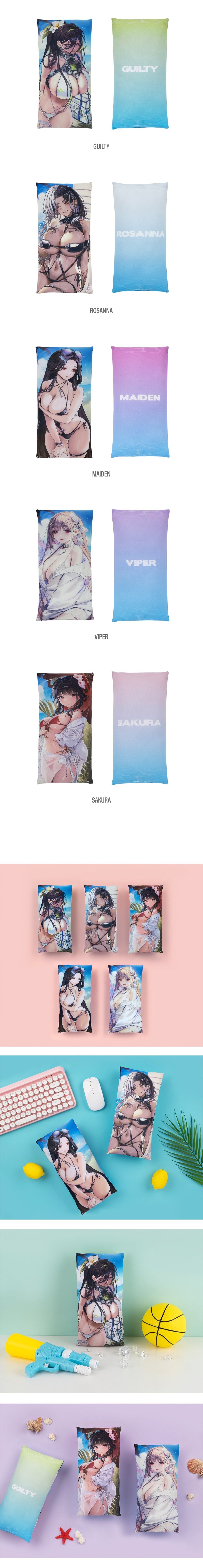 (Goods - Cushion) GODDESS OF VICTORY: NIKKE 2024 Summer MD Mini Cushion