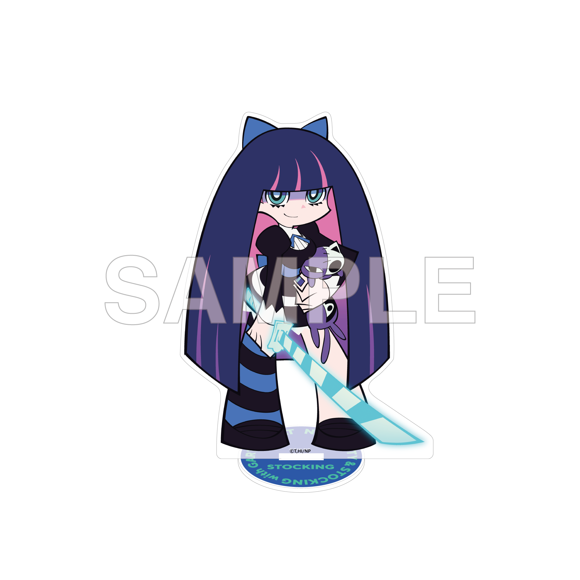 (Goods - Acrylic Stand) New PANTY ＆ STOCKING with GARTERBELT Acrylic Stand Figure No.2 - Stocking