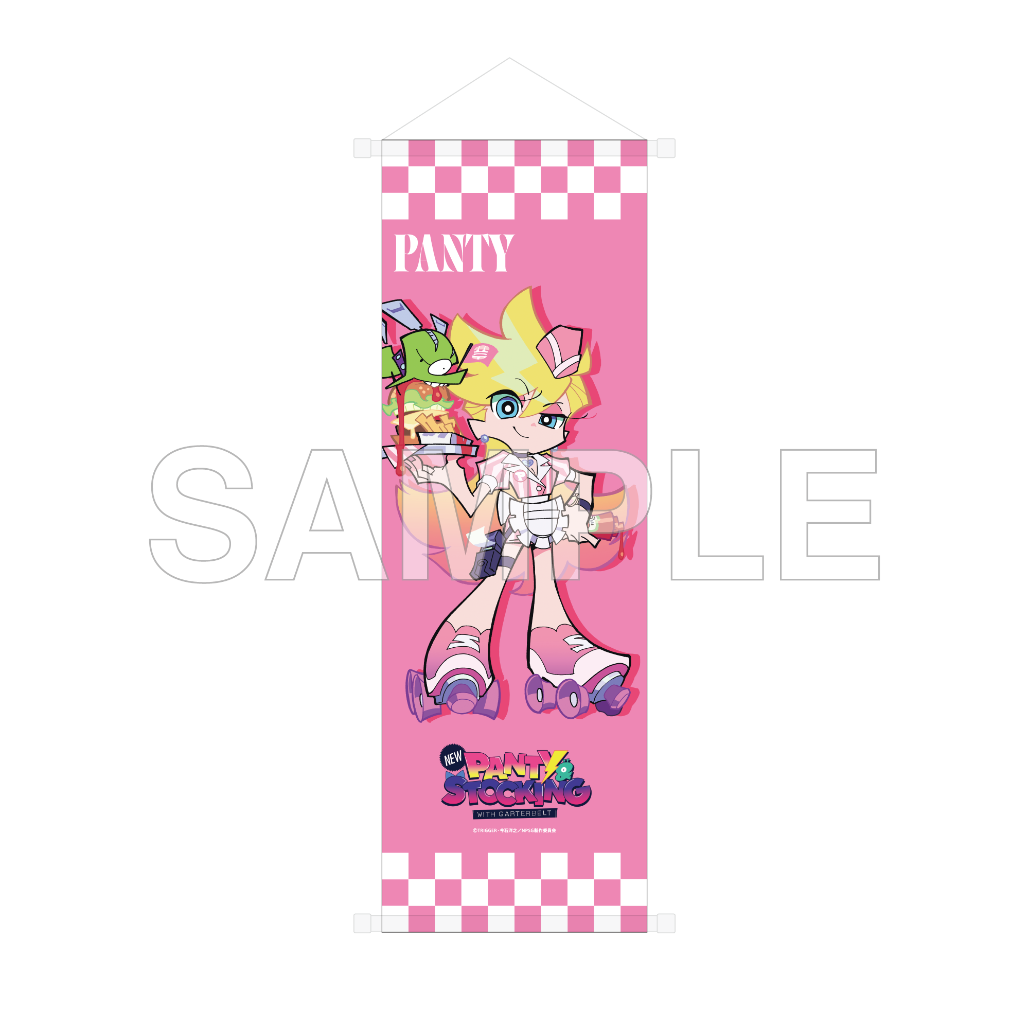 (Goods - Tapestry) New PANTY ＆ STOCKING with GARTERBELT B2 Half-sized Tapestry American Diner Ver. - Panty