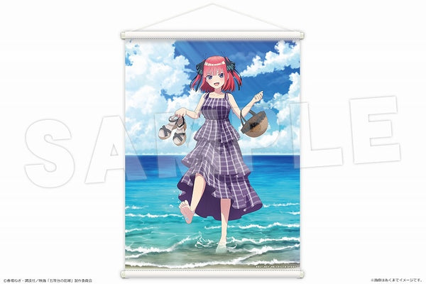 (Goods - Tapestry) The Quintessential Quintuplets Movie B2 Tapestry Beach Date Ver. 02 Nino Nakano