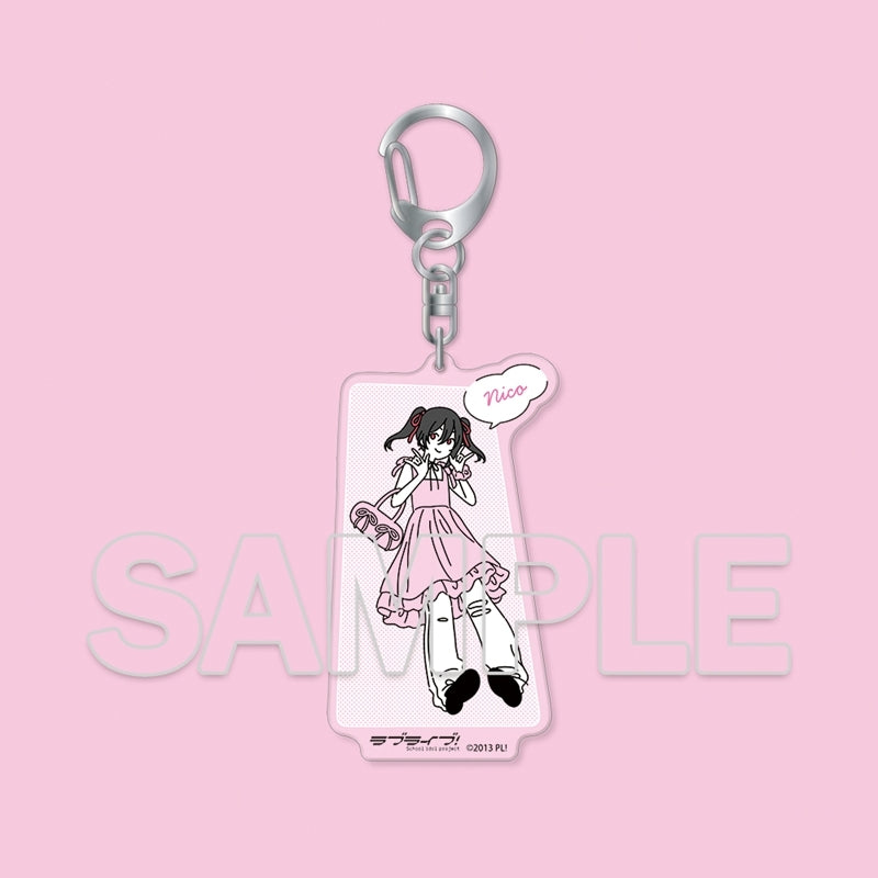 (Goods - Keychain) Love Live! Wear the Seasons on Your Walks. Acrylic Keychain - Nico Yazawa