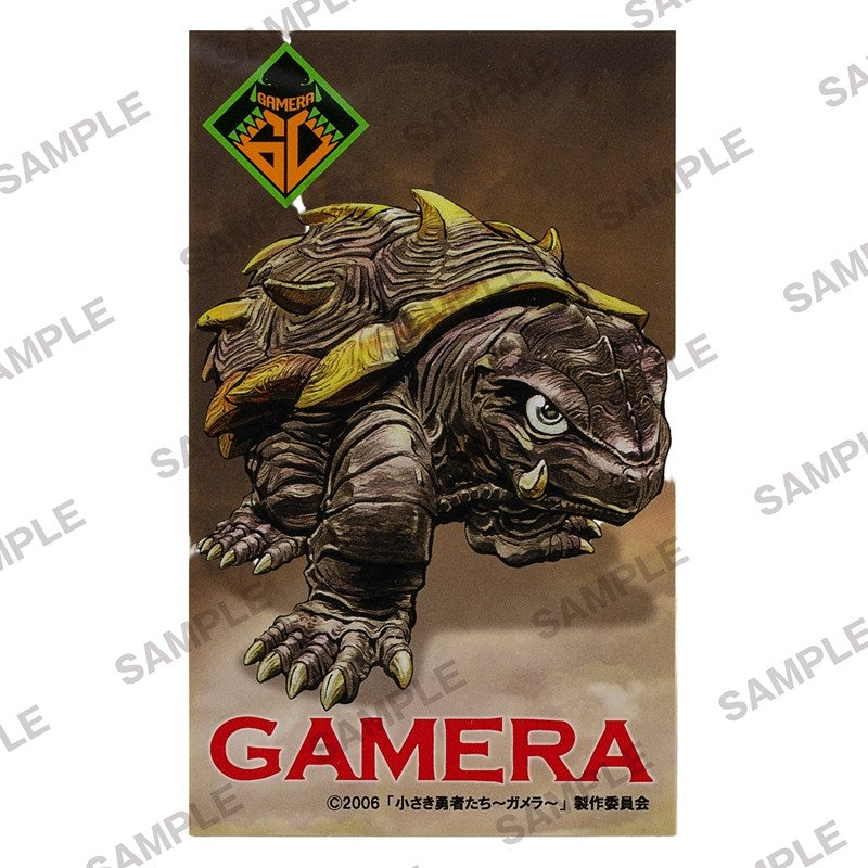 (Goods - Sticker) Gamera 60th Anniversary Okubi-e Sticker - Toto