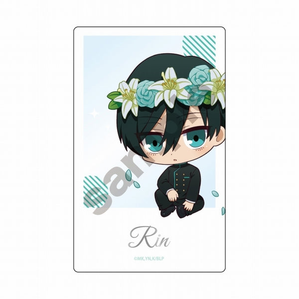 (Goods - Ornaments) Blue Lock Chibittsu! Flower Crown CharaPic Rin Itoshi