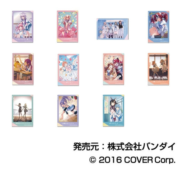 (1BOX=11)(Goods - Badge) hololive x HoneyWorks Collab Square Button Badge