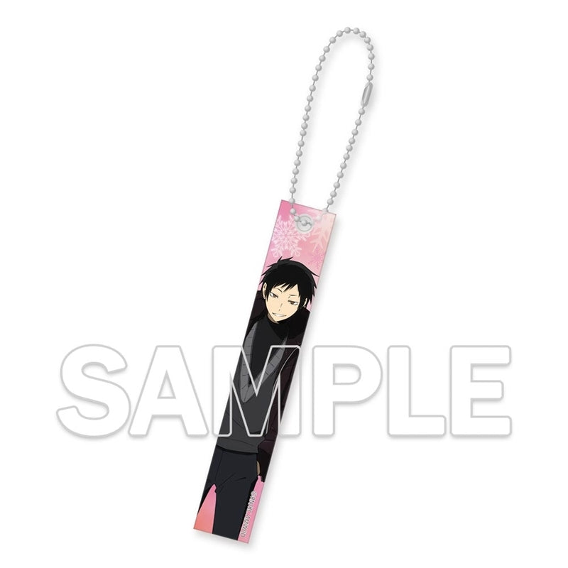 (Goods - Keychain) Durarara!!x２ Ver. Winter Acrylic Bar Keychain - Izaya Orihara