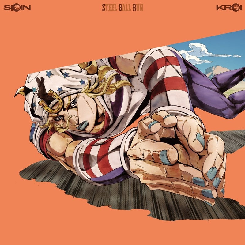 [a](Music) Steel Ball Run: JoJo's Bizarre Adventure Web Series OP: SPIN by Kroi [CD + DVD]
