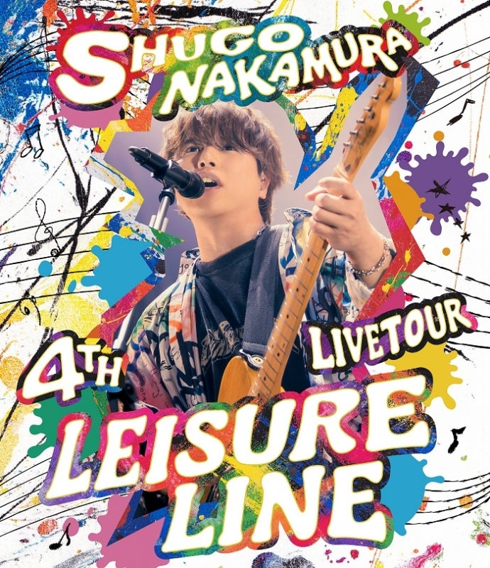 [a](Blu-ray) SHUGO NAKAMURA 4th LIVE TOUR ~Leisure Line~ Blu-ray [First Run Limited Edition]{Bonus:Keychain,Photo,Badge}