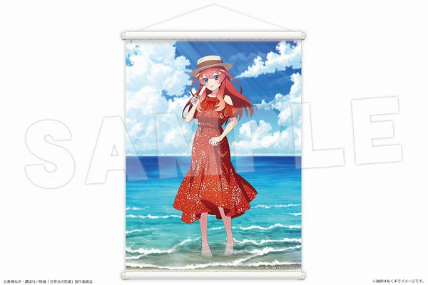 (Goods - Tapestry) The Quintessential Quintuplets Movie B2 Tapestry Beach Date Ver. 05 Itsuki Nakano