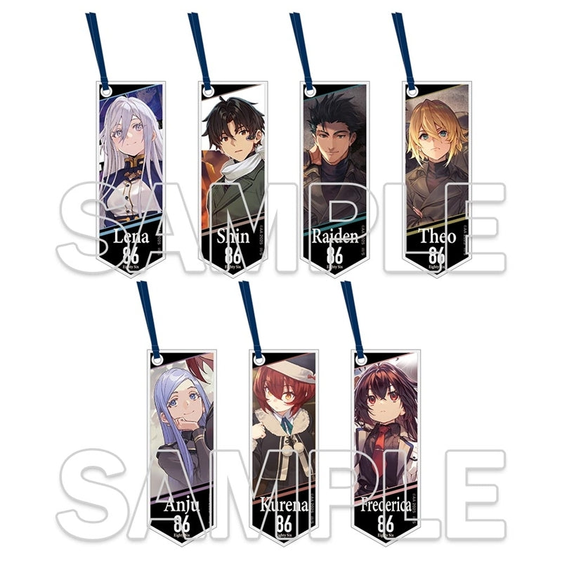 [※Blind](1BOX=3)(Goods - Keychain) 86 EIGHTY-SIX 8.6th Anniversary Tradable Acrylic Bookmark Keychain