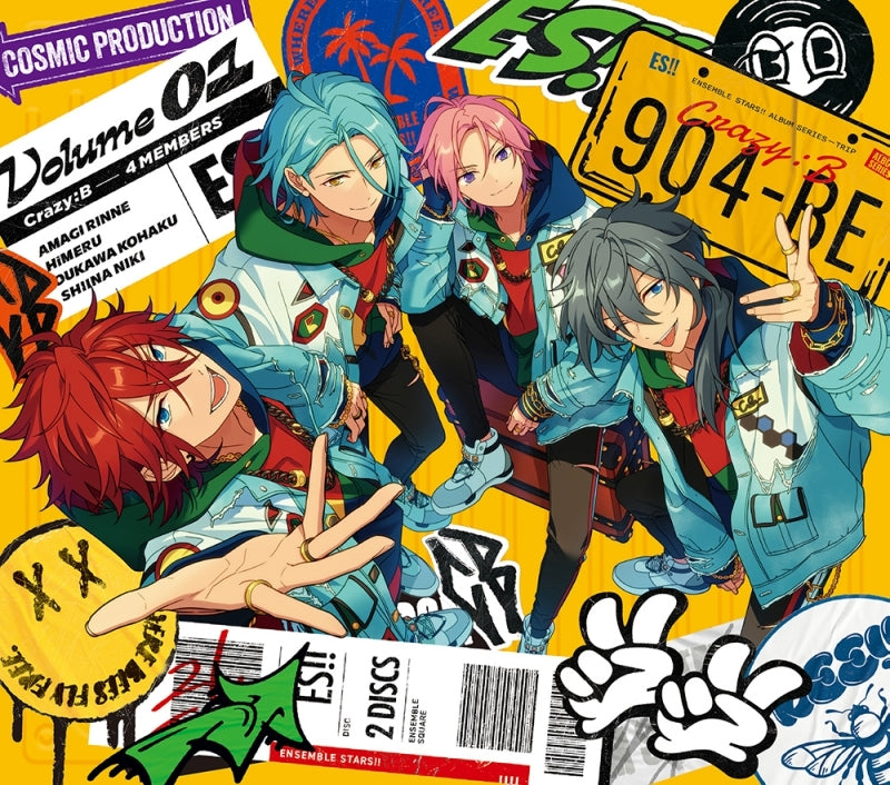 (Album) Ensemble Stars!! Album Series: TRIP by Crazy:B [First Run Limited Edition] {Bonus: Poster}