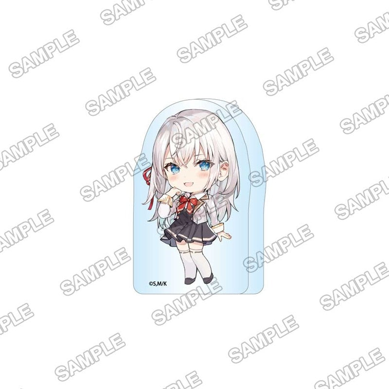 (Goods - Acrylic Stand) Alya Sometimes Hides Her Feelings in Russian Mini-Character Acrylic Figure - Alya Uniform B