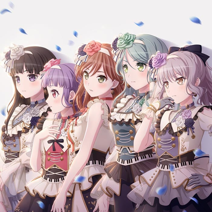 (Character Song) BanG Dream! - Roselia THRONE OF ROSE [Production Run Limited Edition w/ Blu-ray]