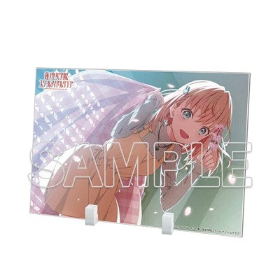(Goods - Acrylic Stand) Love Live! Hasu no Sora Jogakuin School Idol Club Acrylic Plate Ver. 105th Generation Start - Kaho Hinoshita