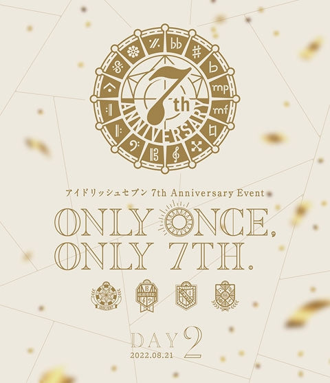 (Blu-ray) IDOLiSH7 7th Anniversary Event “ONLY ONCE, ONLY 7TH.” DAY 2