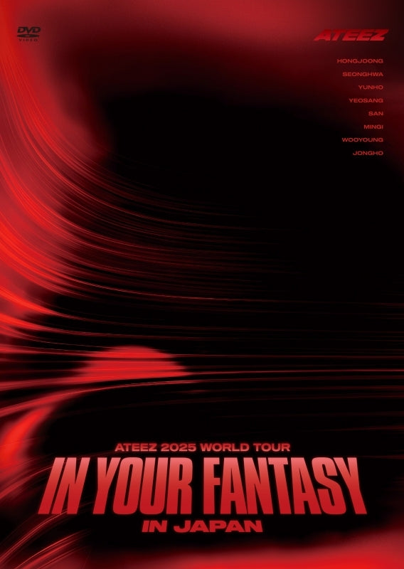 [a](DVD) ATEEZ: ATEEZ 2025 WORLD TOUR [IN YOUR FANTASY] IN JAPAN [Regular Edition / DVD x3]