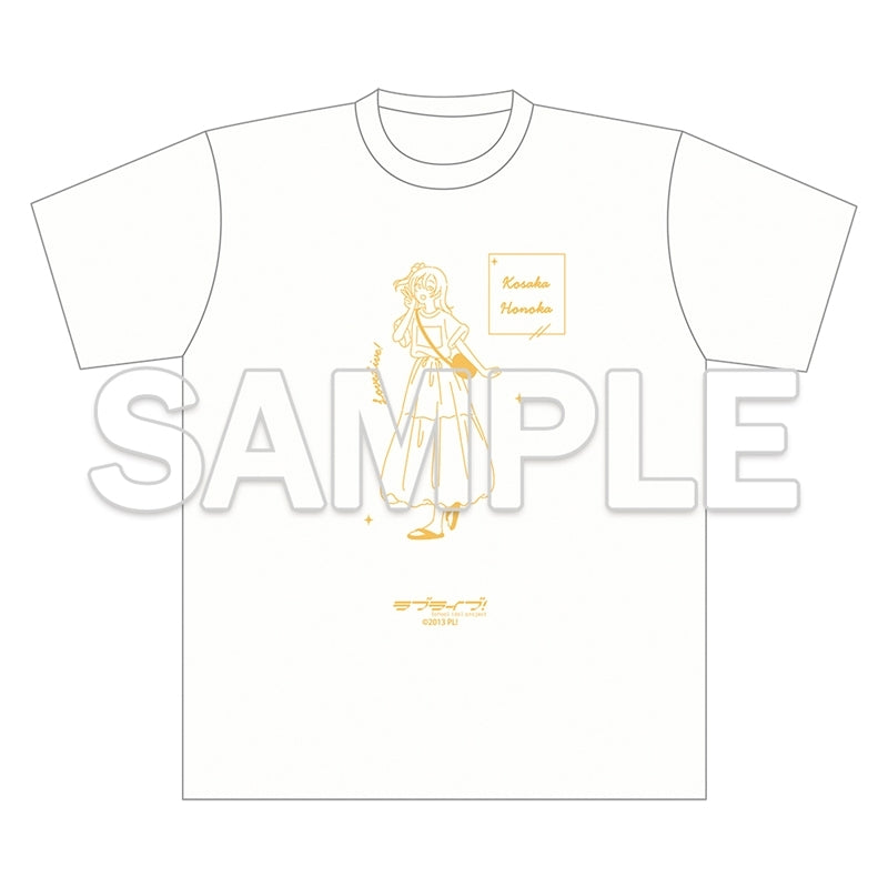 (Goods - Shirt) Love Live! Wear the Seasons on Your Walks. Oversized T-Shirt - Honoka Kosaka