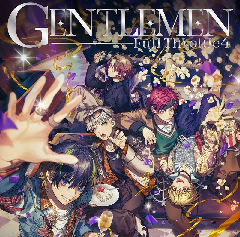 [a](Music) Confession Executive Committee - GENTLEMEN by Full Throttle4 (CV: Soma Saito, Yuma Uchida, Tetsuya Kakihara, Toshiki Masuda) [Regular Edition] {Bonus: Badge}