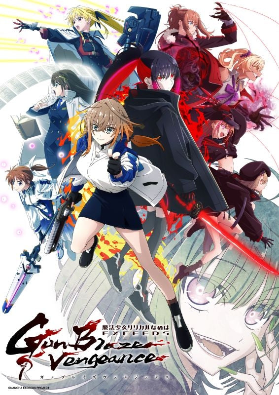 [a](Blu-ray) TV Magical Girl Lyrical Nanoha Exceeds Gun Blaze Vengeance Blu-ray Vol.3 [Limited First Edition]