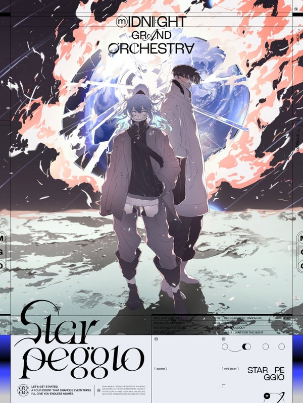 [a](Album) Starpeggio by Midnight Grand Orchestra [Complete Production Run Limited Edition A]{Bonus:Sticker}