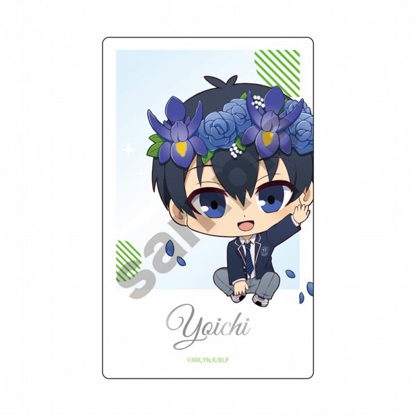 (Goods - Ornaments) Blue Lock Chibittsu! Flower Crown CharaPic Yoichi Isagi