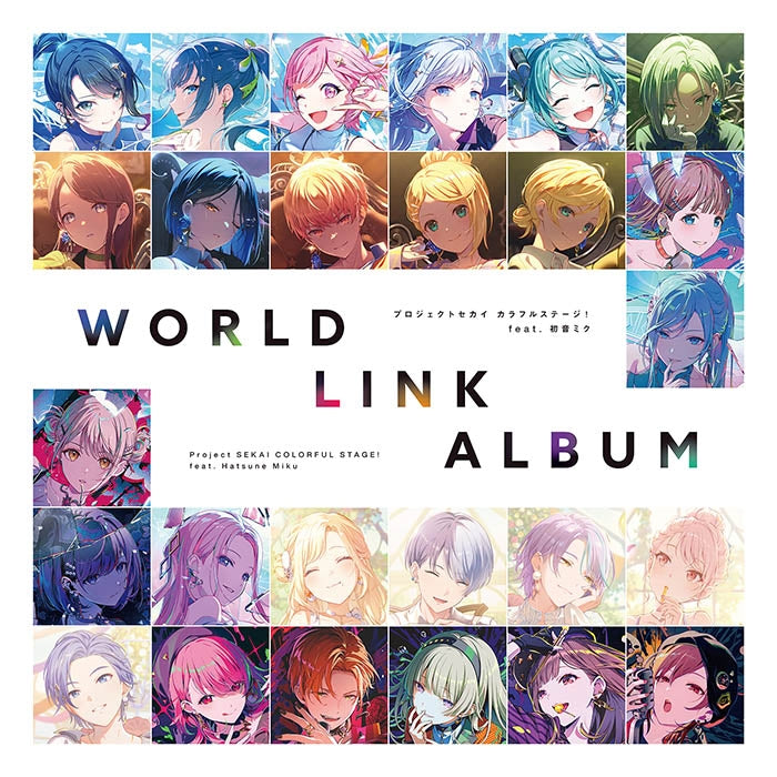 [a](Music) Hatsune Miku: Colorful Stage! Smartphone Game WORLD LINK ALBUM