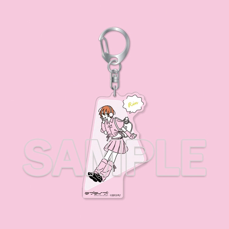 (Goods - Keychain) Love Live! Wear the Seasons on Your Walks. Acrylic Keychain - Rin Hoshizora