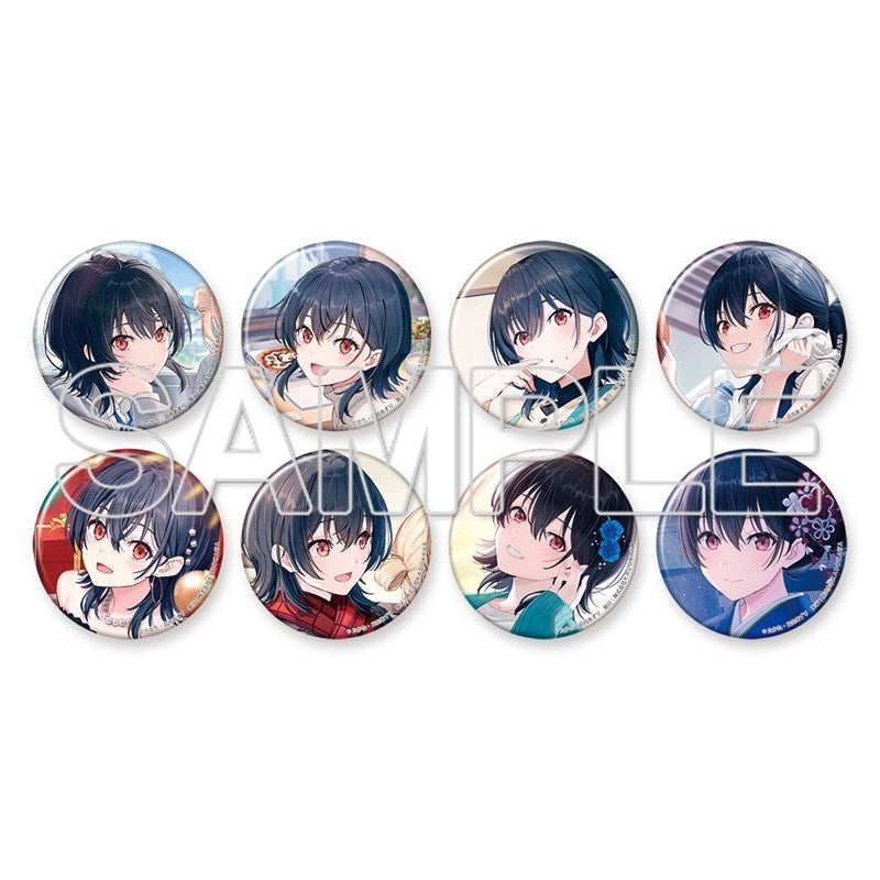 [※Blind](1BOX=8)(Goods - Badge) [Re-release Edition] I Became Friends with the Second Cutest Girl in My Class - Tradable Tin Badge ~Full of Umi~