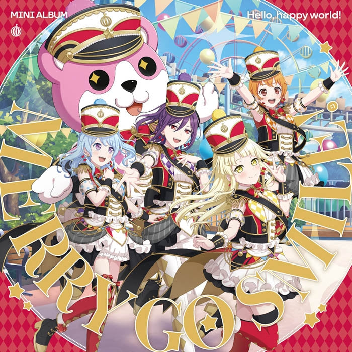 [a](Music) BanG Dream! - Hello, Happy World! MERRY GO SMILE! [First Run Limited Edition w/ Item] {Bonus: Badge,Bromide}
