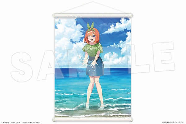 (Goods - Tapestry) The Quintessential Quintuplets Movie B2 Tapestry Beach Date Ver. 04 Yotsuba Nakano