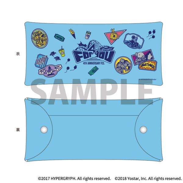 (Goods - Pouch) Arknights Clear Pouch 4th Anniversary ver.