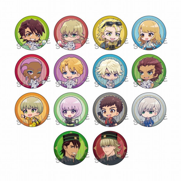 (1BOX=14)(Goods - Badge) TIGER & BUNNY 2 Hotel Collaboration Button Badge Collection