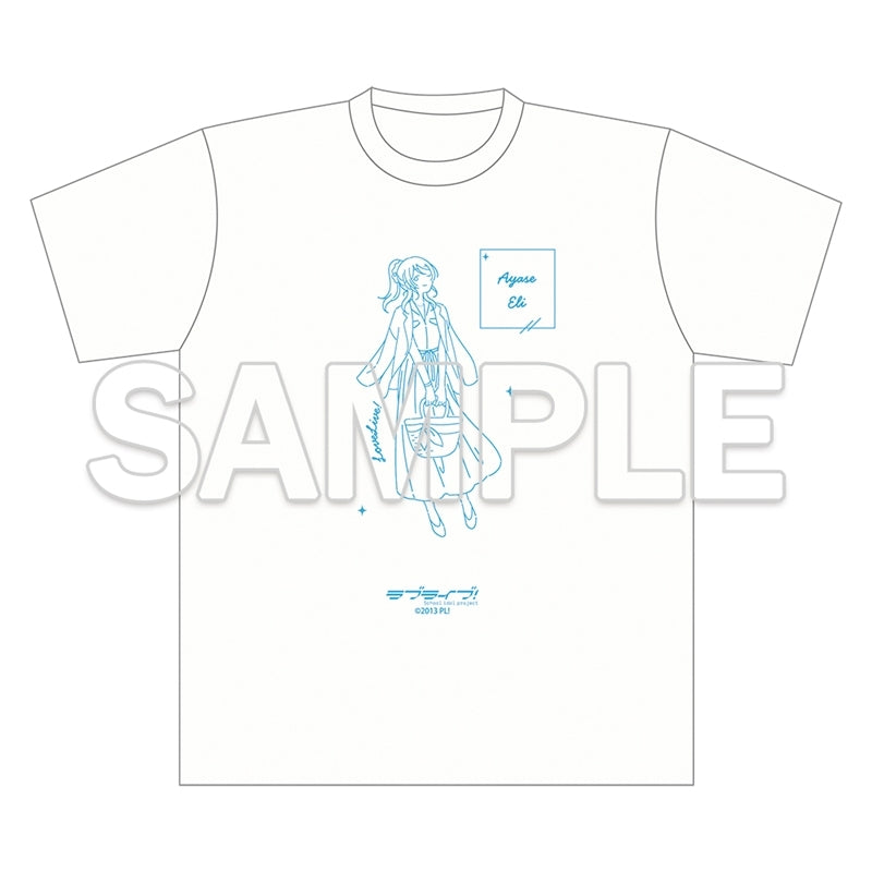(Goods - Shirt) Love Live! Wear the Seasons on Your Walks. Oversized T-Shirt - Eli Ayase
