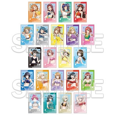 [※Blind](1BOX=3)(Goods - Card) Love Live! Series Tradable Photo Card Vol.2 - Aqours & Nijigaku