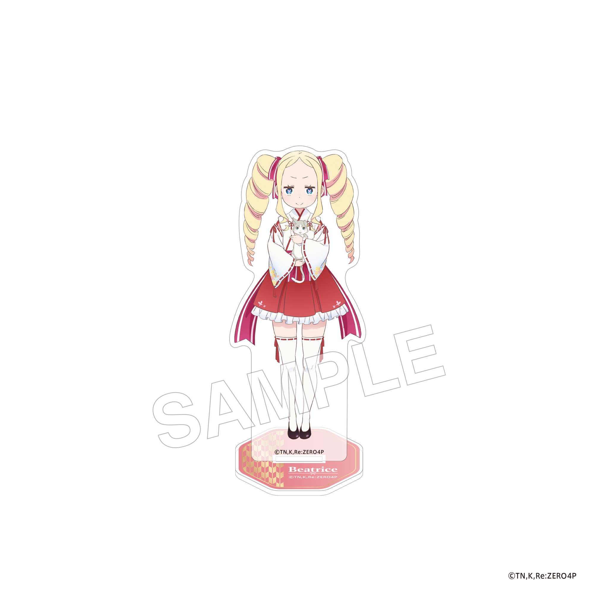(Goods - Acrylic Stand) "Re:ZERO -Starting Life in Another World-" Acrylic Stand Figure New Year Ver. - Beatrice