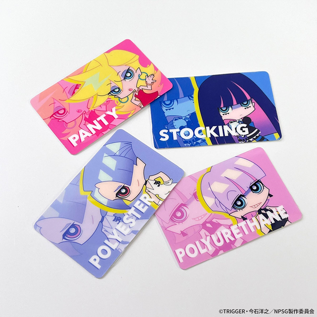 [※Blind](Goods - Card) New PANTY & STOCKING with GARTERBELT Anime x CharaDri!! 2026 Trading Visual Stiff Card (8 Types Total)