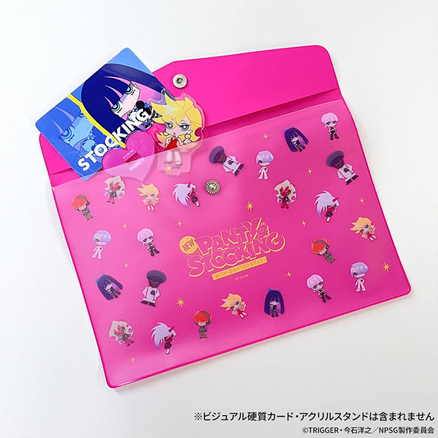 (Goods - Stationery) New PANTY & STOCKING with GARTERBELT Anime x CharaDri!! 2026 B6 Size Envelope Folder