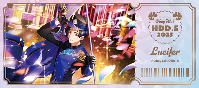 [※Blind](Goods - Card) Obey Me! x CharaDri!! BLANC 2025 Trading Foil Embossed Card (12 Types Total)