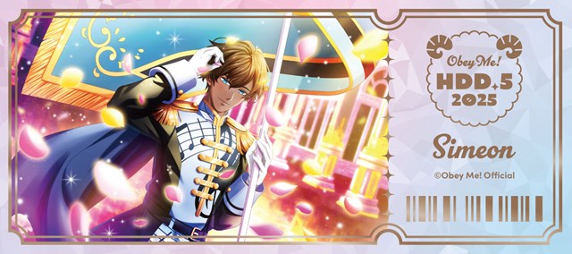 [※Blind](Goods - Card) Obey Me! x CharaDri!! BLANC 2025 Trading Foil Embossed Card (12 Types Total)