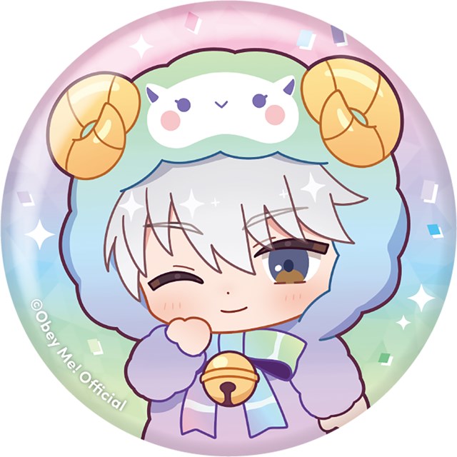 [※Blind](Goods - Badge) Obey Me! x CharaDri!! BLANC 2025 Trading Button Badge (12 Types Total)