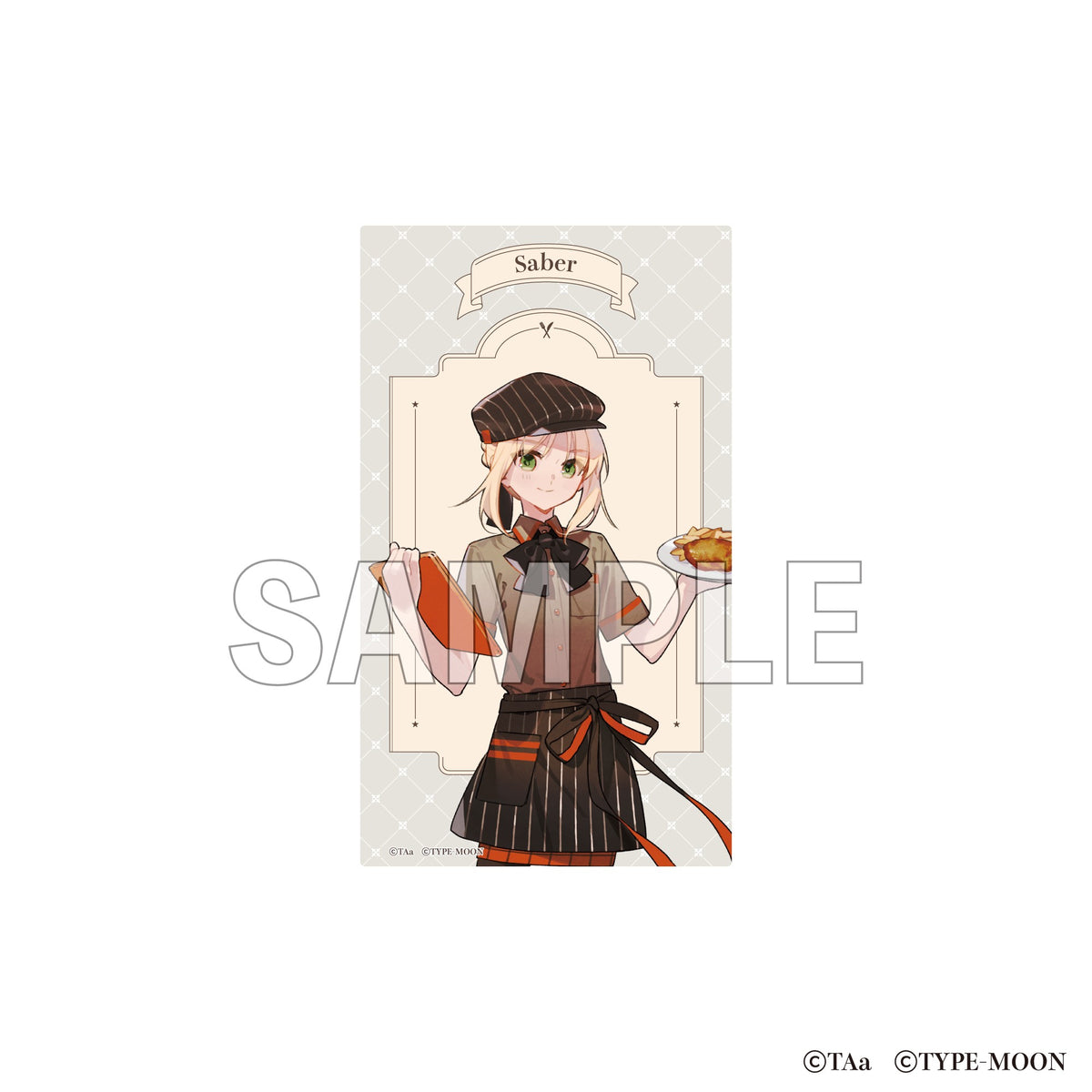 (Goods - Card) Today's Menu for the Emiya Family Clear Card - Saber