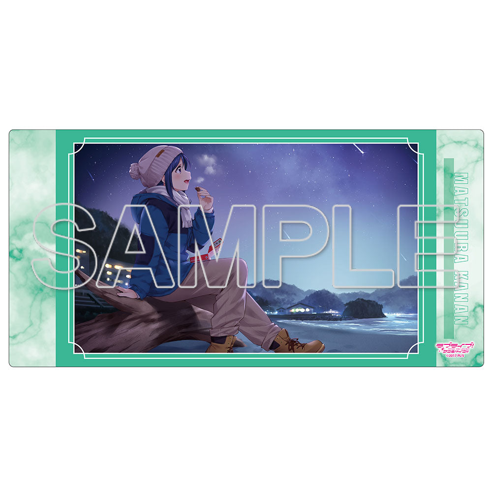 (Goods - Mat) Love Live! Sunshine!! Desk Mat What I Want to Tell You Ver. - Kanan Matsuura