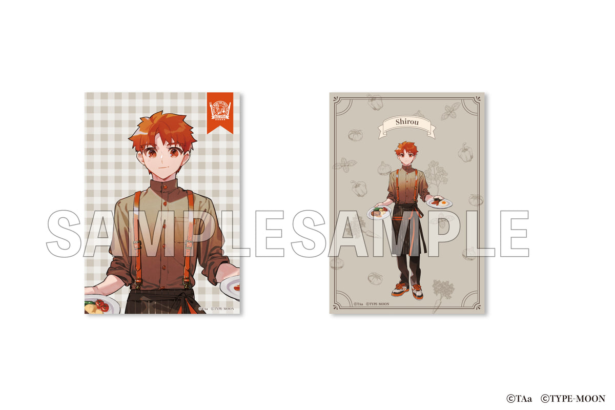 (Goods - Bromide) Today's Menu for the Emiya Family Set of Two Bromides - Shirou