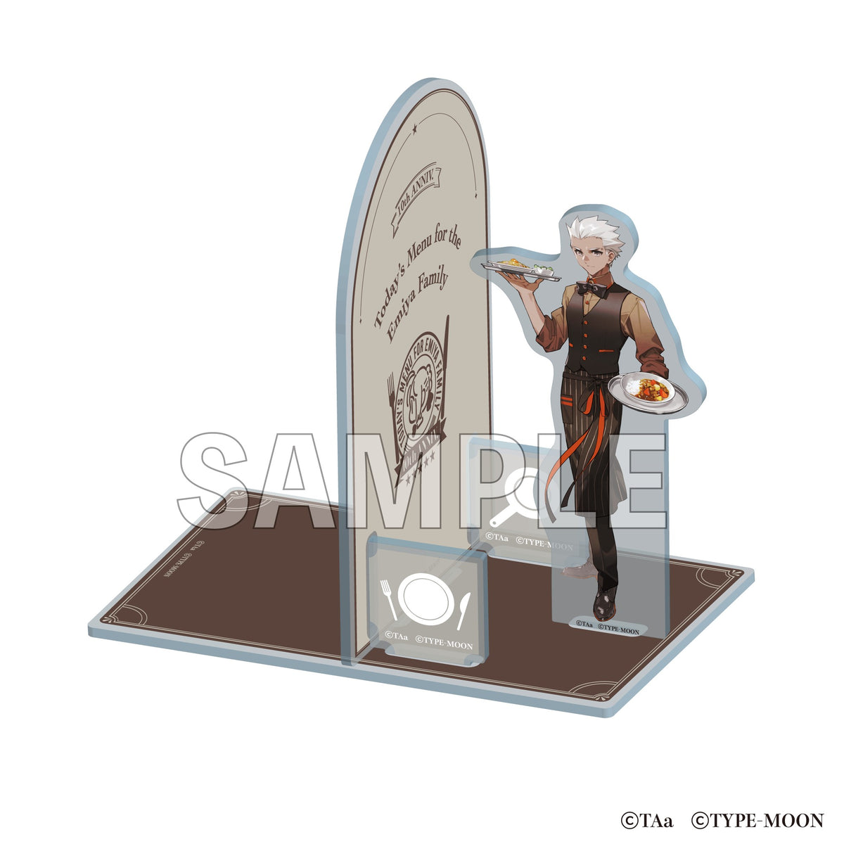 (Goods - Other) Today's Menu for the Emiya Family Acrylic Bookend - Archer